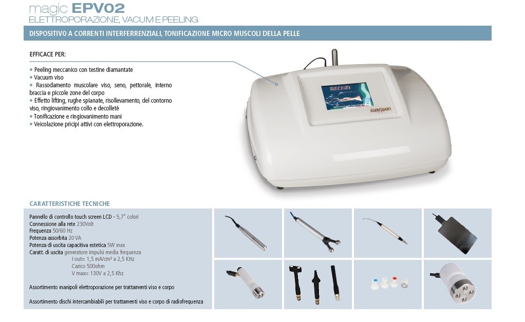 MAGIC Electroporarea & Vacuum & Exfoliere